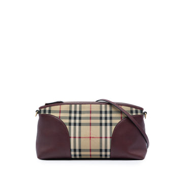 Burberry Haymarket Check Coated Canvas