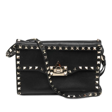 Valentino Small Leather Rockstud Flip