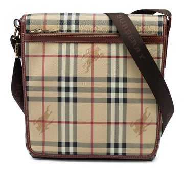 Burberry Haymarket Check Coated Canvas