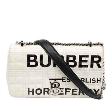 Burberry Small Quilted Coated Canvas