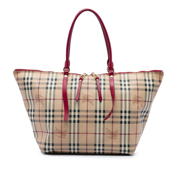Burberry Small Haymarket Check Coated