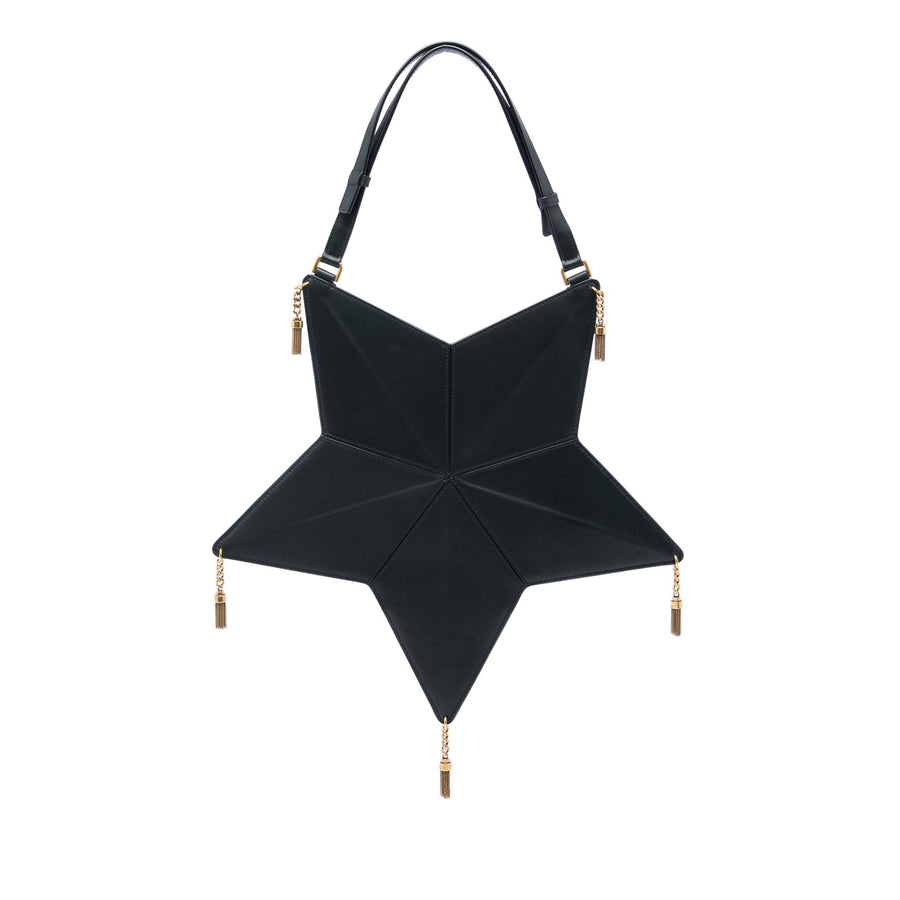 Saint Laurent Leather Astro Star Tassel