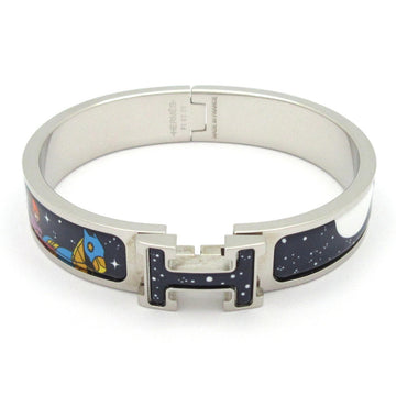 Hermes Click H Space Derby Silver Navy