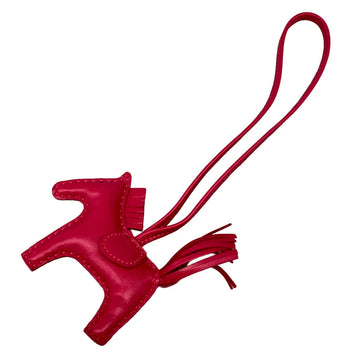 Hermes Rodeo Charm Pm Rose Mexico Agneau