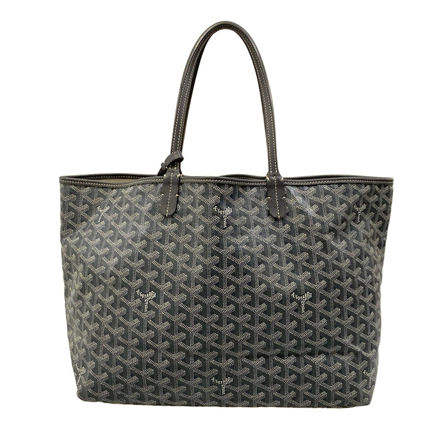 Goyard Saint Louis Gray Green Coated
