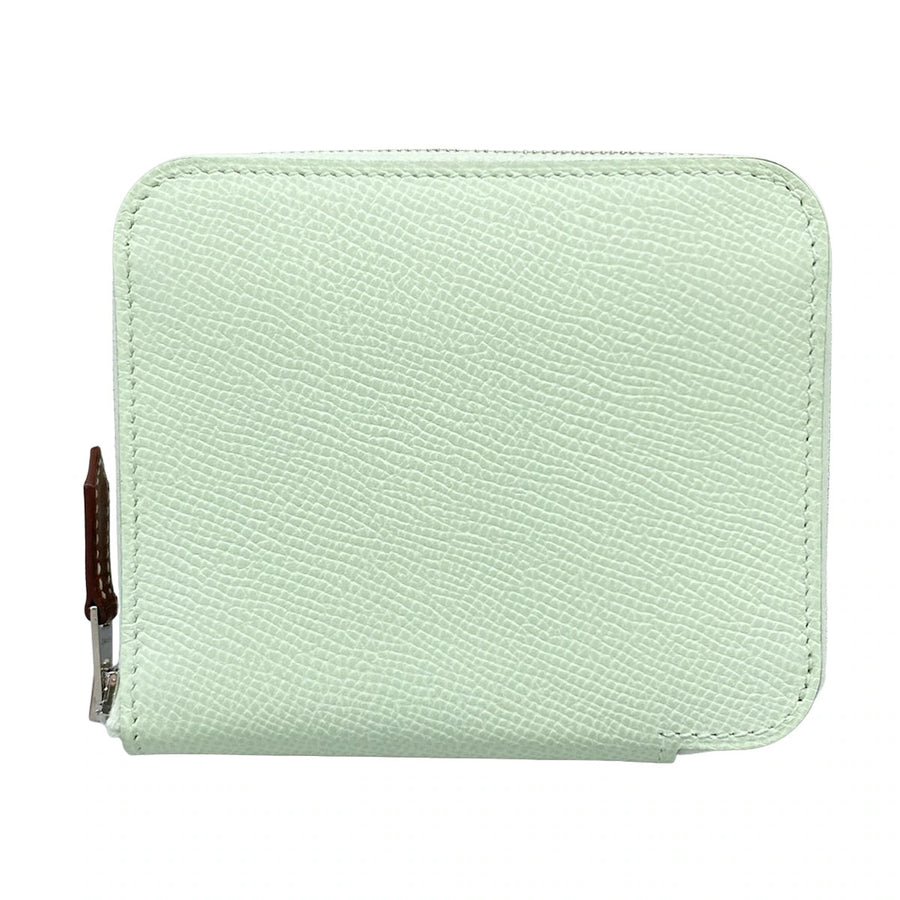 Hermes Azap Compact Silkin Vert Fizz