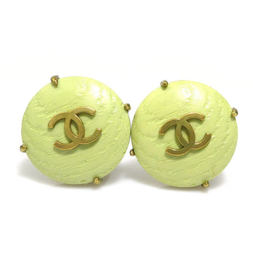 Chanel Vintage Cc Logo Earrings