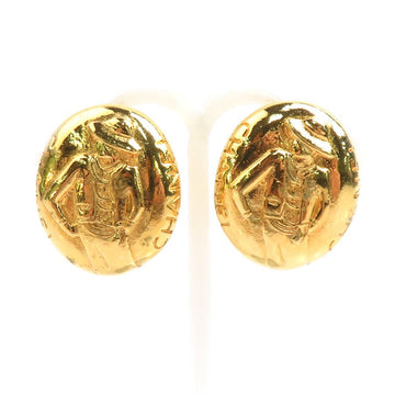 Chanel Mademoiselle Earrings Gold