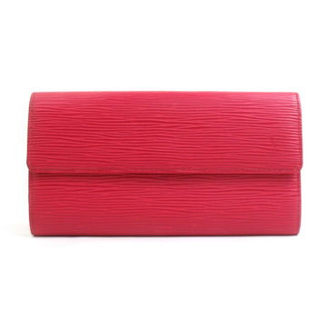Louis Vuitton Epi Long Wallet Red