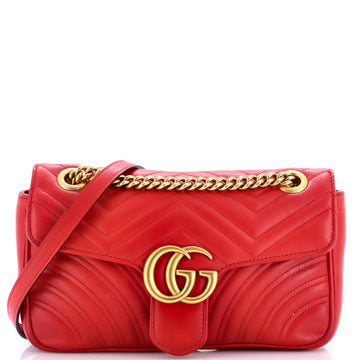 Gucci Gg Marmont Flap Bag Matelasse
