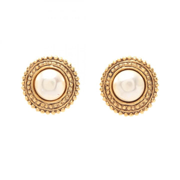 Chanel Earring Gold Plated Artificial