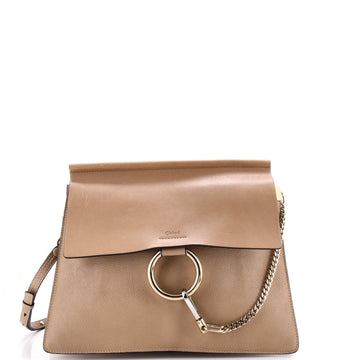 Chloe Faye Shoulder Bag Leather Medium