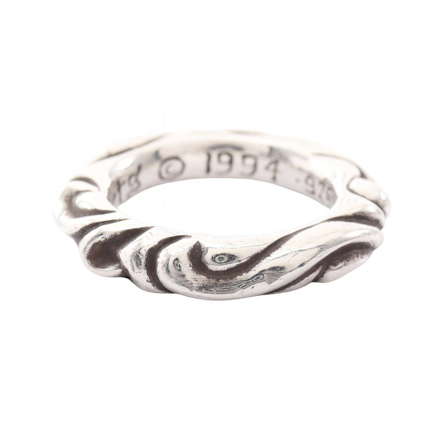 Chrome Hearts Scroll Band Ring  Mens