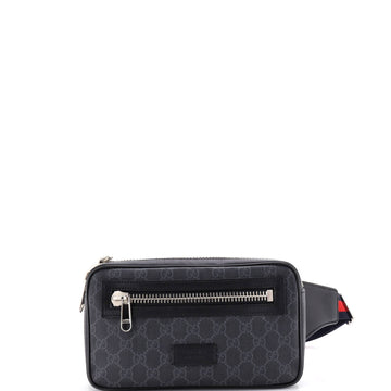 Gucci Soft Zip Belt Bag Gg Coated Canvas
