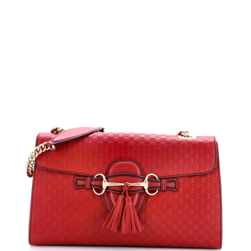Emily Chain Flap Bag Microguccissima