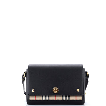 Burberry Note Crossbody Bag Leather With
