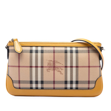 Burberry Haymarket Check Coated Canvas