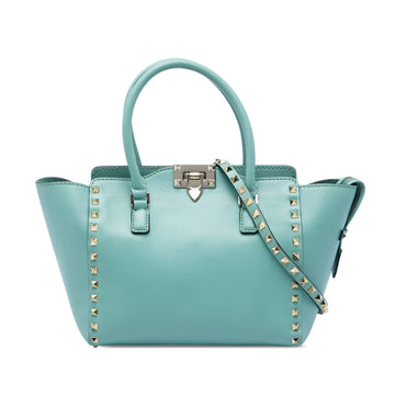 Valentino Small Leather Rockstud Double