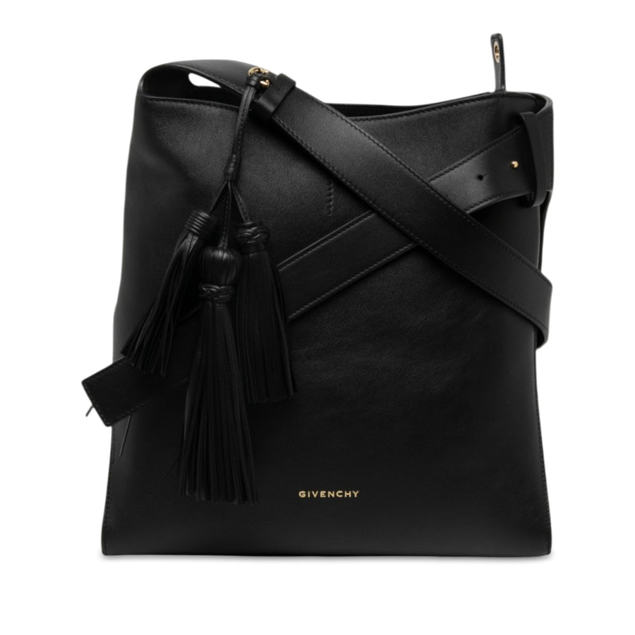 Givenchy Medium Leather Belted Shoulder