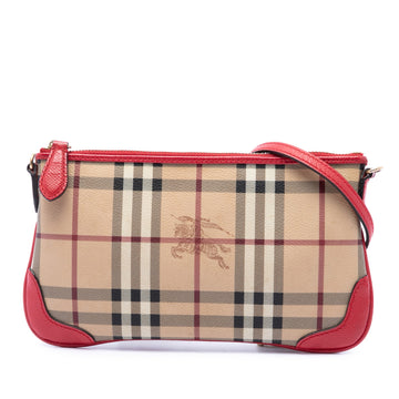 Burberry Haymarket Check Coated Canvas