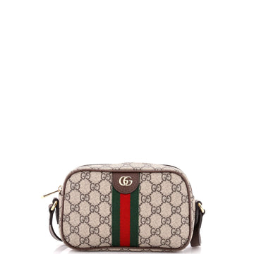 Gucci Ophidia Camera Bag Gg Coated