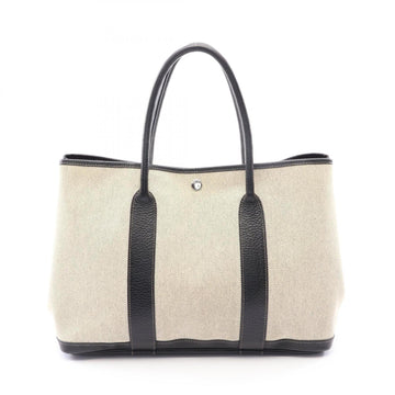Hermes Garden Party Tote Toile And