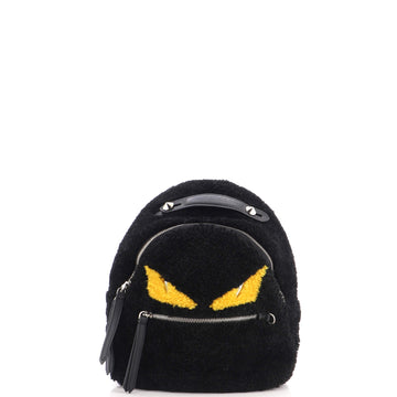 Fendi Monster Backpack Shearling Mini