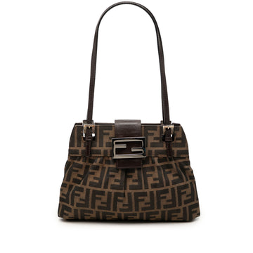 Fendi Vintage Shoulder Bag Zucca Canvas
