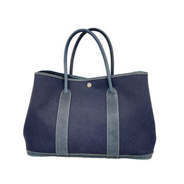 Hermes Garden Party Tote Toile And