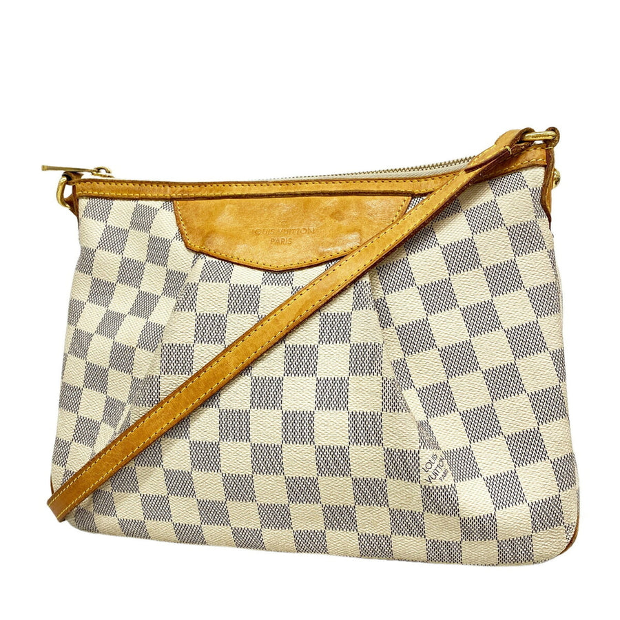 Louis Vuitton Siracusa Handbag Damier Pm