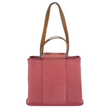 Hermes Cabag Elan Toile And Leather 39