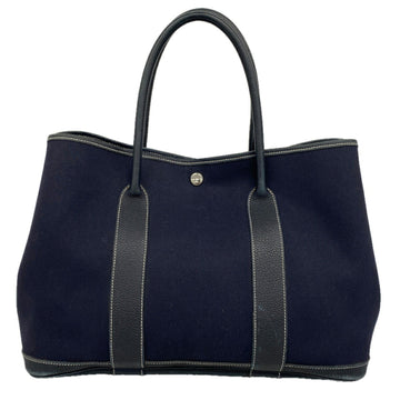 Hermes Garden Party Tote Toile And