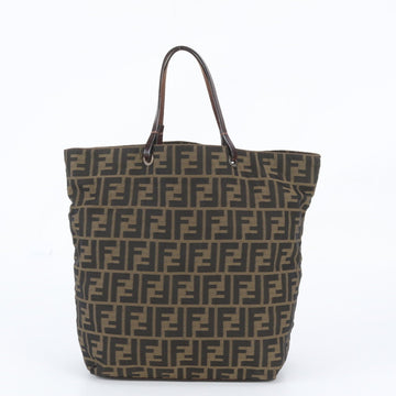 Fendi Vintage Open Tote Zucca Canvas