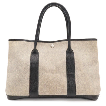 Hermes Garden Party Tote Toile And