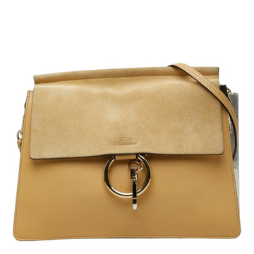 Chloe Faye Shoulder Bag Leather And