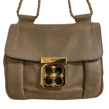 Chloe Elsie Chain Shoulder Bag Leather