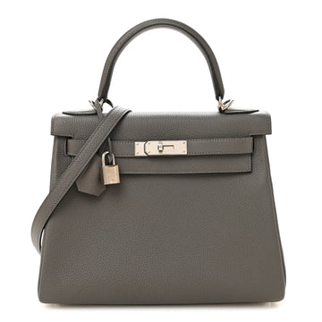 Hermes Togo Kelly Retourne 28 Etain