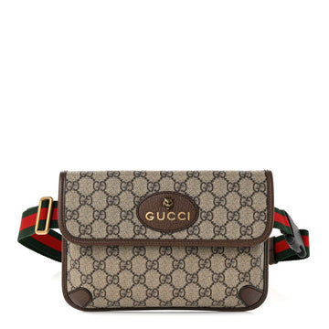 Gucci Gg Supreme Neo Vintage Web Belt