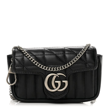 Gucci Calfskin Matelasse Aria Super Mini