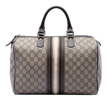 Gucci Medium Gg Supreme Joy Web Boston