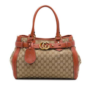 Gucci Gg Canvas Running Tote Pre-Loved