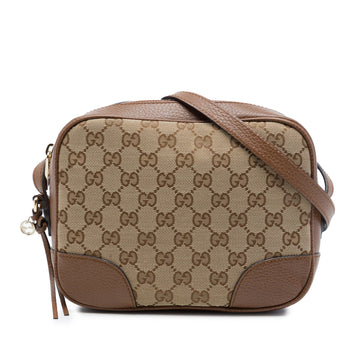 Gucci Gg Canvas Bree Crossbody Pre-Loved