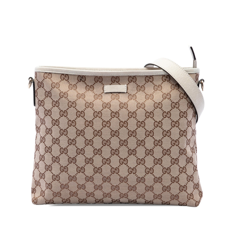 Gucci Gg Canvas Crossbody Pre-Loved Bag