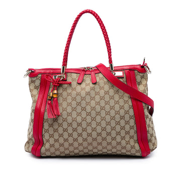 Gucci Gg Canvas Bella Convertible Tote