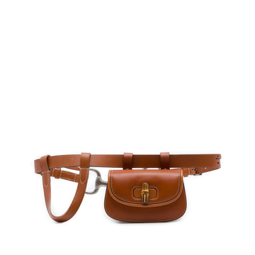 Gucci Mini Calfskin Bamboo Belt Bag Pre-