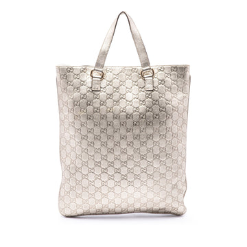 Gucci Metallic Ssima Tote Pre-Loved