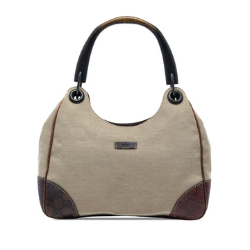 Gucci Ssima Trimmed Canvas Colbert