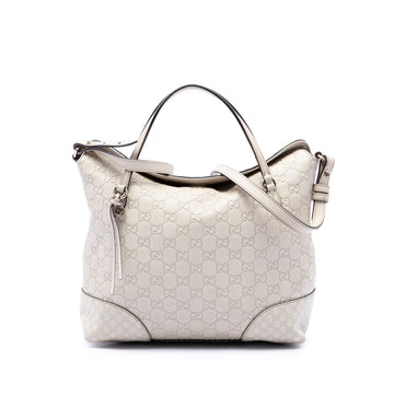 Gucci Medium Ssima Bree Fold Over Tote