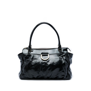 Gucci Patent Abbey D Ring Tote Pre-Loved