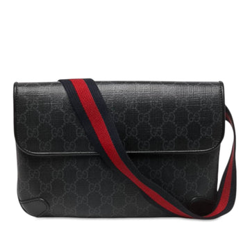 Gucci Small Gg Supreme Web Belt Bag Pre-